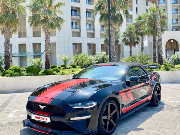 2019 Ford Mustang VI Рестайлинг, чёрный, 3110000 рублей