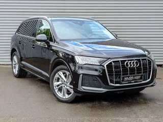 2020 Audi Q7 45 TDI II (4M) Рестайлинг, серый, 6385000 рублей, вид 3