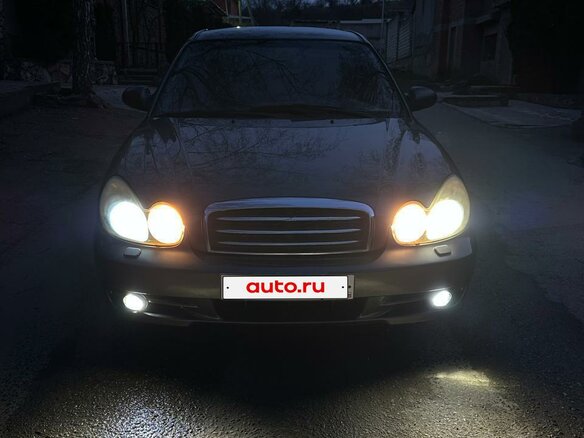 2006 Hyundai Sonata ТагАЗ IV (EF) Рестайлинг, серый, 670000 рублей