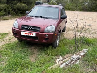 2004 Hyundai Tucson I, пурпурный, 650000 рублей, вид 3