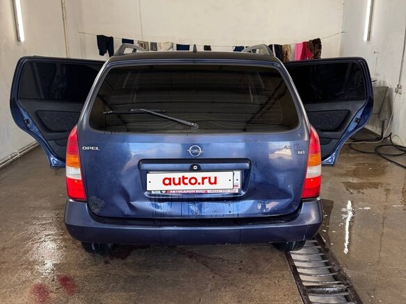 2001 Opel Astra G, синий, 160000 рублей - вид 4