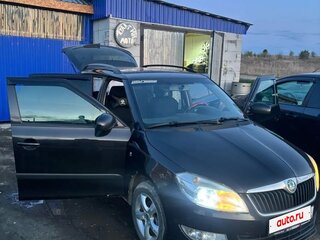 2011 Skoda Fabia II Рестайлинг, чёрный, 790000 рублей, вид 2