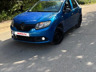 2014 Renault Logan II, синий, 340000 рублей, вид 1