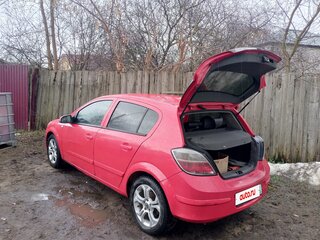2008 Opel Astra H Рестайлинг, красный, 210000 рублей, вид 4