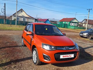 2018 Lada (ВАЗ) Kalina II, оранжевый, 575000 рублей, вид 4