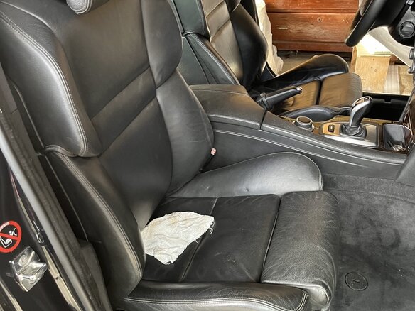 2008 BMW 5 серии 525d V (E60/E61) Рестайлинг, синий, 2700000 рублей - вид 15