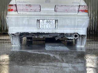 1996 Toyota Mark II VIII (X100), белый, 1300000 рублей, вид 4