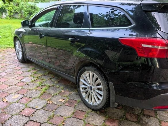2017 Ford Focus III Рестайлинг, чёрный - вид 6