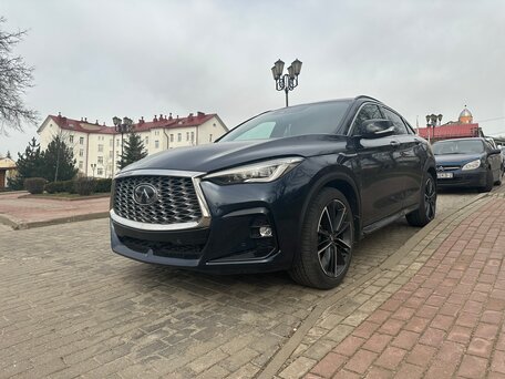 2021 Infiniti QX55, синий, 3299000 рублей, вид 2