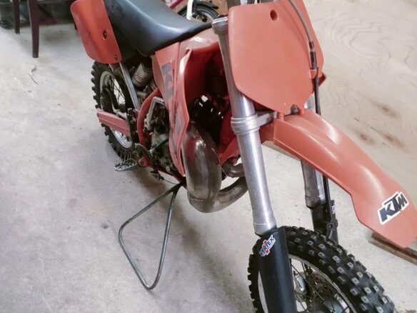 2003 KTM 65 SX, оранжевый, 120000 рублей - вид 5