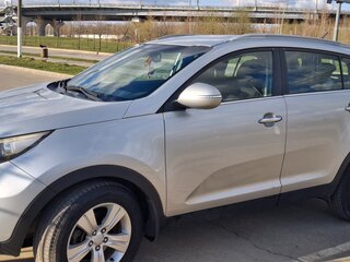 2010 Kia Sportage III, серебристый, 1000000 рублей, вид 1
