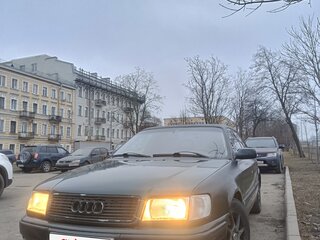 1991 Audi 100 IV (C4), зелёный, 399000 рублей, вид 4