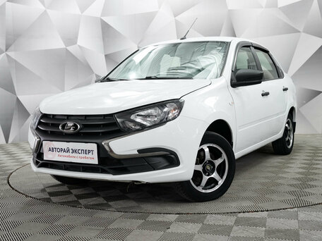 2022 Lada (ВАЗ) Granta I Рестайлинг, белый, 598000 рублей, вид 1