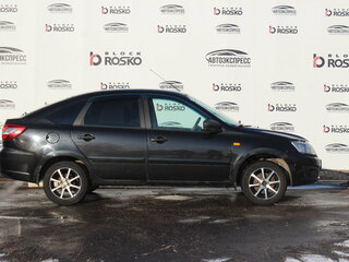2015 Lada (ВАЗ) Granta I, чёрный, 345000 рублей, вид 4