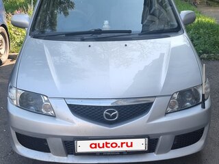 2003 Mazda Premacy I (CP), серебристый, 420000 рублей, вид 1