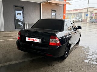 2008 Lada (ВАЗ) Priora I, чёрный, 280000 рублей, вид 5