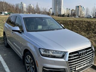 2018 Audi Q7 II (4M), серебристый, 3350000 рублей, вид 1