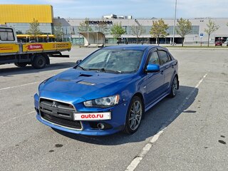 2008 Mitsubishi Lancer Ralliart X, синий, 879000 рублей, вид 1