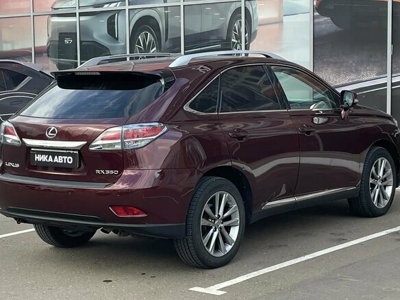 2014 Lexus RX 350 III Рестайлинг, фиолетовый, 2270000 рублей - вид 8