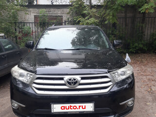 2011 Toyota Highlander II (XU40) Рестайлинг, чёрный, 2250000 рублей, вид 3