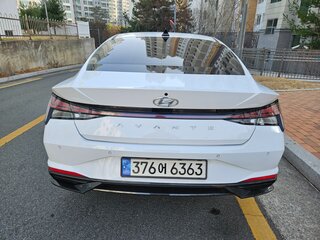 2023 Hyundai Avante VII, белый, 1942000 рублей, вид 4