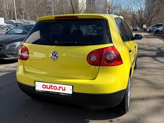 2007 Volkswagen Golf V, жёлтый, 640000 рублей, вид 5