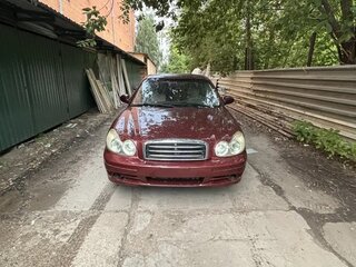 2006 Hyundai Sonata ТагАЗ IV (EF) Рестайлинг, красный, 370000 рублей, вид 2