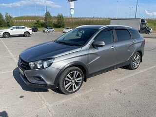 2018 Lada (ВАЗ) Vesta SW Cross I, серый, 1070000 рублей, вид 2