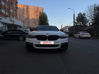 2018 BMW 5 серии 530i xDrive VII (G30/G31/G38), белый, 3200000 рублей, вид 2