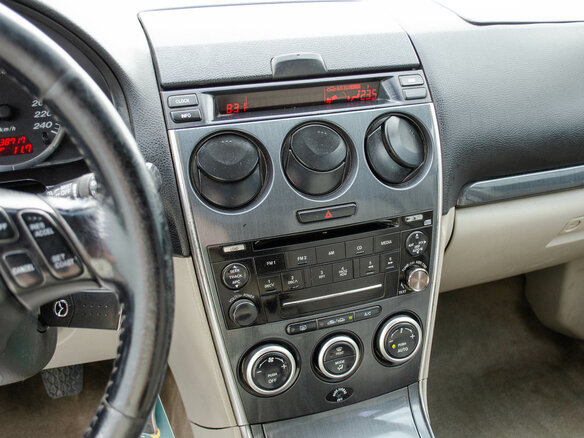 2006 Mazda 6 I (GG) Рестайлинг, синий, 291000 рублей - вид 10