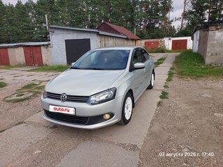 2012 Volkswagen Polo V, серебристый, 545000 рублей, вид 4