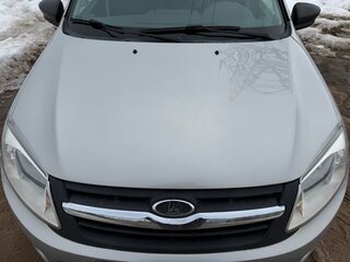 2016 Lada (ВАЗ) Granta I, серебристый, 460000 рублей, вид 3
