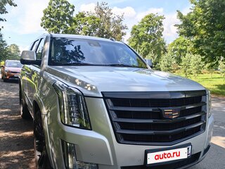 2015 Cadillac Escalade IV, серый, 3200000 рублей, вид 4