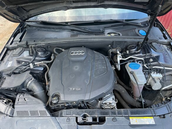 2014 Audi A4 IV (B8) Рестайлинг, серый, 1400000 рублей - вид 19
