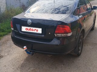 2012 Volkswagen Polo V, чёрный, 650000 рублей, вид 2