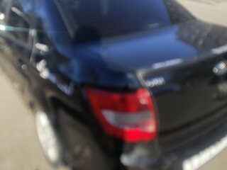 2017 Lada (ВАЗ) Granta I, чёрный, 370000 рублей, вид 3