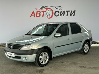 2007 Renault Logan I, серый, 385000 рублей, вид 1