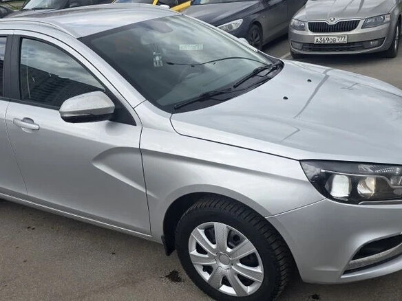 2018 Lada (ВАЗ) Vesta SW I, серебристый, 685000 рублей - вид 14
