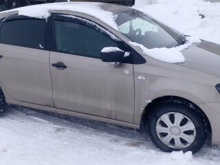 2015 Volkswagen Polo V Рестайлинг, бежевый, 800000 рублей, вид 4