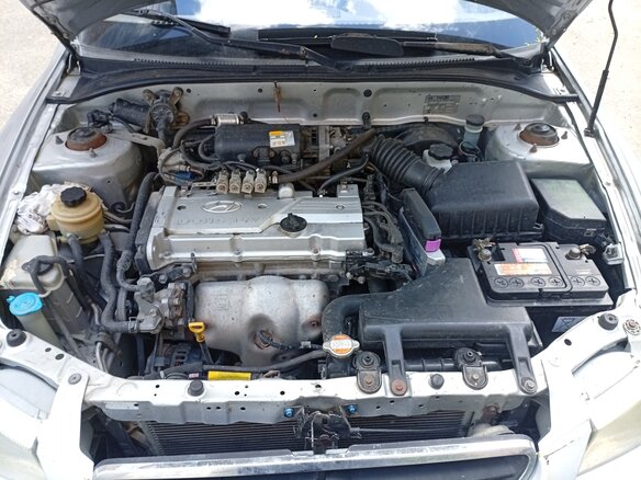 2007 Hyundai Accent ТагАЗ II, серебристый, 365000 рублей - вид 6