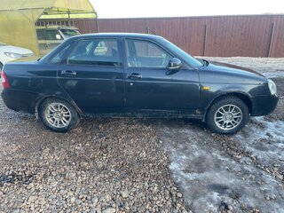 2008 Lada (ВАЗ) Priora I, чёрный, 180000 рублей, вид 4