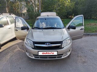 2013 Lada (ВАЗ) Granta I, бежевый, 345000 рублей, вид 1