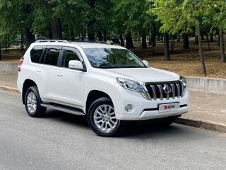 2016 Toyota Land Cruiser Prado 150 Series Рестайлинг 1, белый, 4150000 рублей, вид 3