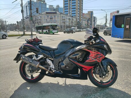 2008 Suzuki GSX 1300 R Hayabusa, чёрный, 1000000 рублей, вид 1