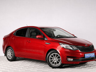 2016 Kia Rio III Рестайлинг, красный, 879000 рублей, вид 1