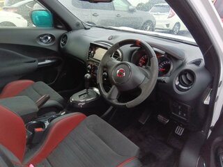2015 Nissan Juke Nismo RS I Рестайлинг, белый, 1850000 рублей, вид 4