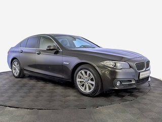 2014 BMW 5 серии Long 520Li VI (F10/F11/F07) Рестайлинг, коричневый, 1895000 рублей, вид 3