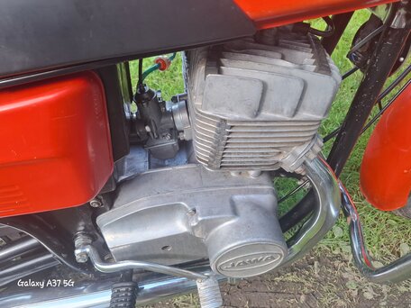 1989 Jawa 350/638, красный, 280000 рублей, вид 2