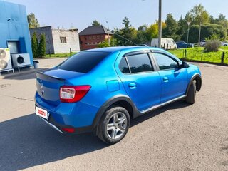 2021 Renault Logan Stepway II Рестайлинг, синий, 1170000 рублей, вид 4