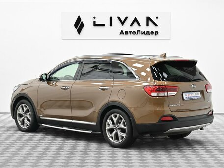 2016 Kia Sorento III Prime, коричневый, 2015000 рублей, вид 4